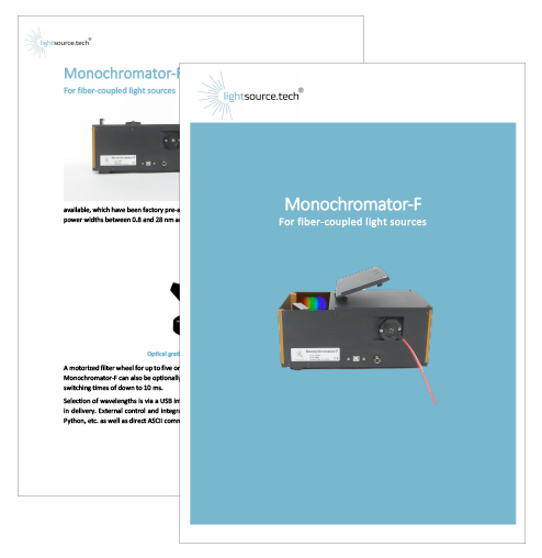 datasheet-monochromator F