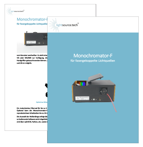 Datenblatt Monochromator-F