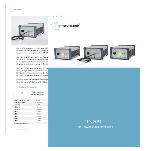 Datenblatt LS-MC1