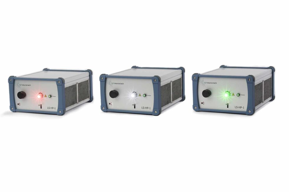 Light sources with high power and brightness for professionals