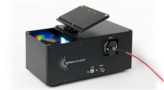 Monochromator-F for fiber-coupled light sources